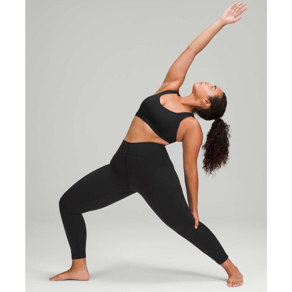 LuluLemon InStill HR Leggings 25" Black New with Tags Size 18